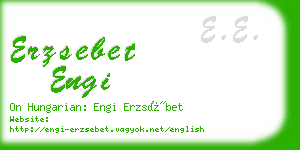 erzsebet engi business card